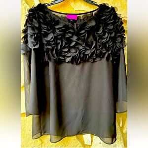 Anthony Studio HSN Holiday Top Blouse Size‎ 8